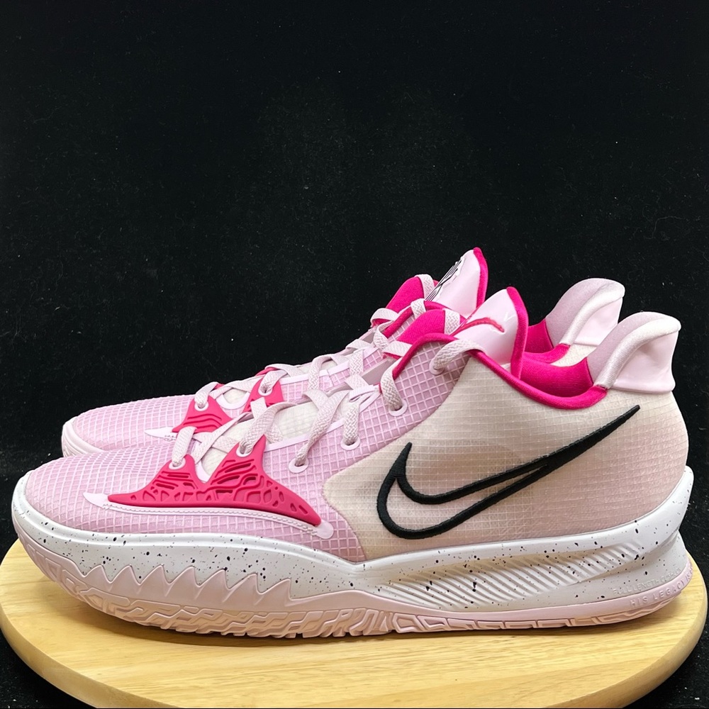 Nike Kyrie Low 4 “Kay Yow” Regal Pink Vivid Pink Men’s Sz 17 DV2496-600 - Picture 6 of 11